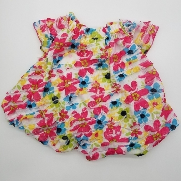 Set Flower Shirt Blouse Jegging Jeans 3m - Picture 3 of 5